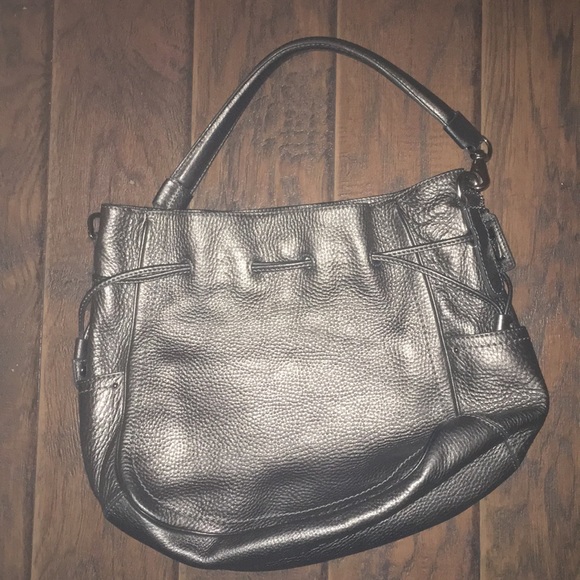 Cole Haan Pewter Handbag! - Picture 3 of 7